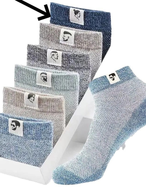 Load image into Gallery viewer, Socks Men&#39;s Cotton Summer Thin Deodorant And Sweat-absorbing 2668south
