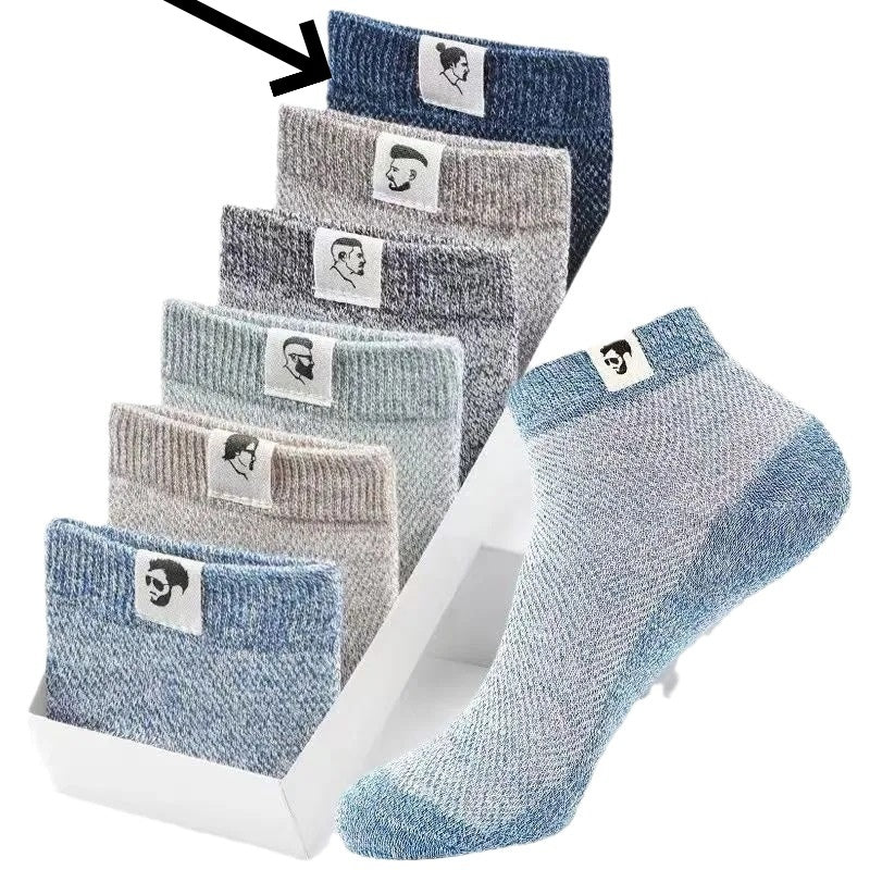 Socks Men's Cotton Summer Thin Deodorant And Sweat-absorbing 2668south