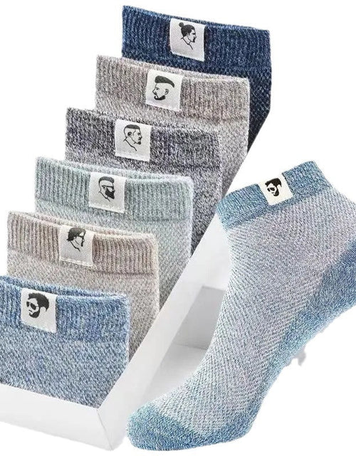 Load image into Gallery viewer, Socks Men&#39;s Cotton Summer Thin Deodorant And Sweat-absorbing 2668south
