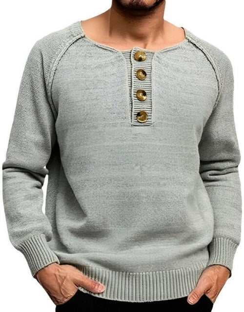 Load image into Gallery viewer, Solid Color Long Sleeve Base Lightweight Sweater 2668south
