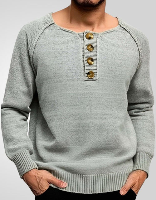 Load image into Gallery viewer, Solid Color Long Sleeve Base Lightweight Sweater 2668south
