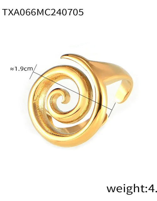 Load image into Gallery viewer, Spiral Modeling Jewelry Line Twist Design Titanium Steel Suit 2668south
