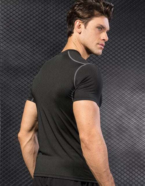 Load image into Gallery viewer, Sports Tights Quick-drying T-shirt Workout Clothes Men&#39;s Training Compressing Cloth 2668south
