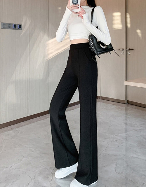 Load image into Gallery viewer, Spring And Autumn Thin High Waist Stretch Slim Suit Pants For Women 2668south
