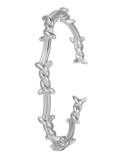 Load image into Gallery viewer, Stainless Steel Open-ended Bracelet Female Winding Rivet 2668south
