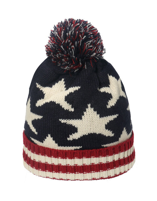 Load image into Gallery viewer, Striped Knitted Warm Hat Men And Women 2668south
