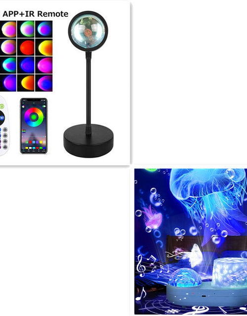 Load image into Gallery viewer, Sunset Projection Lamp Sunset Projector Night Light Wall Decoration Lighting 2668south
