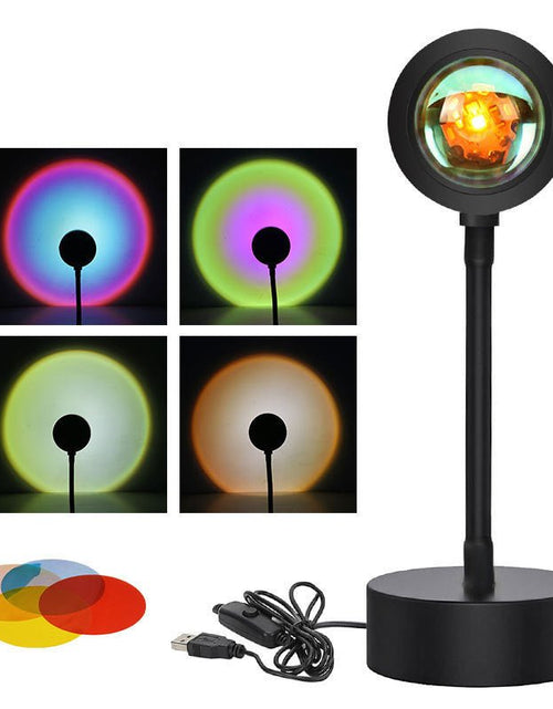 Load image into Gallery viewer, Sunset Projection Lamp Sunset Projector Night Light Wall Decoration Lighting 2668south
