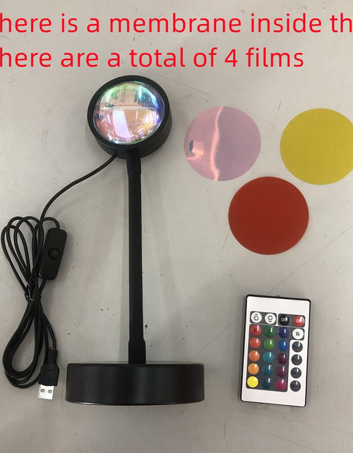 Load image into Gallery viewer, Sunset Projection Lamp Sunset Projector Night Light Wall Decoration Lighting 2668south
