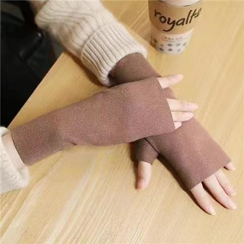 Load image into Gallery viewer, Thermal Gloves Women&#39;s Self-heating Dralon Fingerless Gloves 2668south
