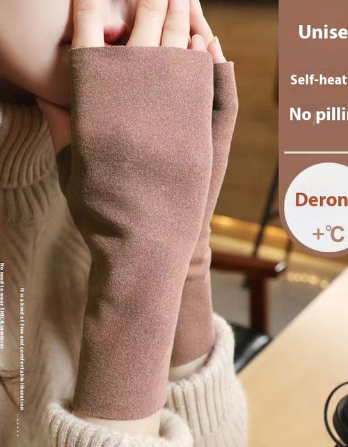 Load image into Gallery viewer, Thermal Gloves Women&#39;s Self-heating Dralon Fingerless Gloves 2668south
