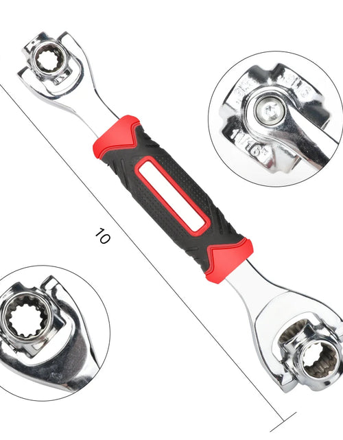 Load image into Gallery viewer, Tiger Wrench 52 in 1 with 360 Degree Rotation, Multipurpose Rotating Spline Bolts Hand Tools 2668south
