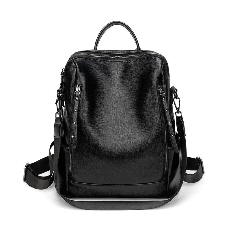 Trendy Backpack Women's Fashionable PU Soft Leather 2668south