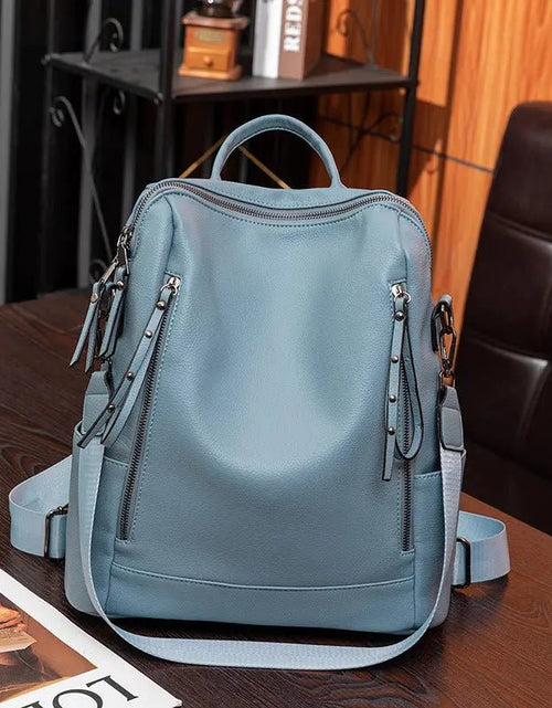 Load image into Gallery viewer, Trendy Backpack Women&#39;s Fashionable PU Soft Leather 2668south
