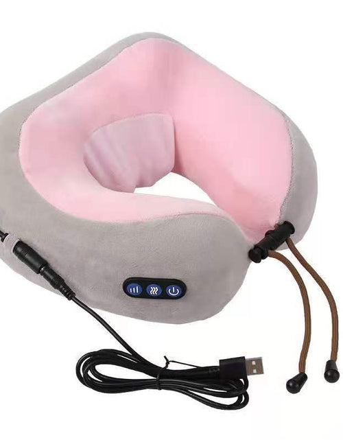 Load image into Gallery viewer, U Shaped Massage Pillow Neck Massage Device Electric Neck Massager Apparatus Shoulder Back Cervical Massager For Body Relaxation 2668south
