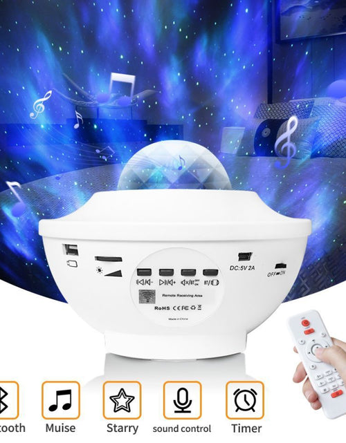 Load image into Gallery viewer, USB Control Music Player LED Night Light 2668south
