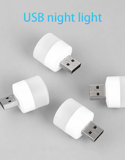 Load image into Gallery viewer, USB Plug Night Light LED Outdoor Camping Light Mini Night Light Can Be Powered by Computer Power Bank USB Adapter 2668south
