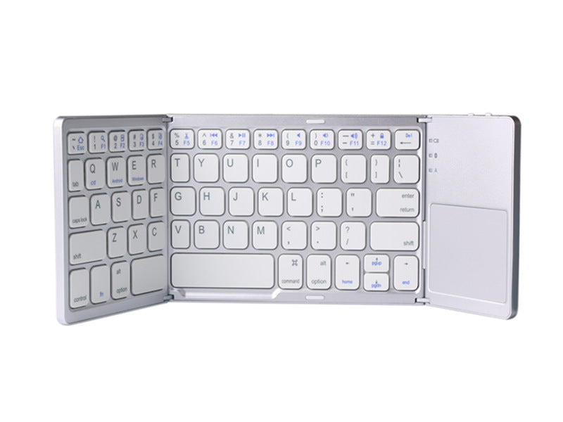 Ultra-thin Tri-fold Folding Touch Keyboard 2668south