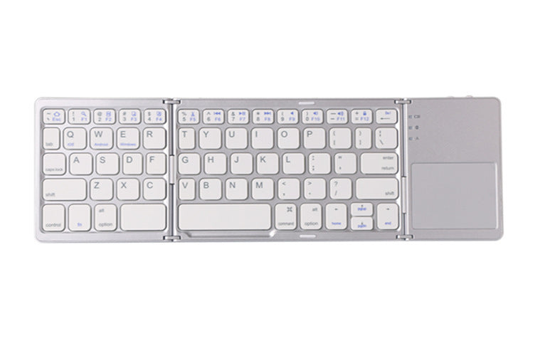 Ultra-thin Tri-fold Folding Touch Keyboard 2668south