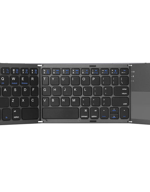 Load image into Gallery viewer, Ultra-thin Tri-fold Folding Touch Keyboard 2668south
