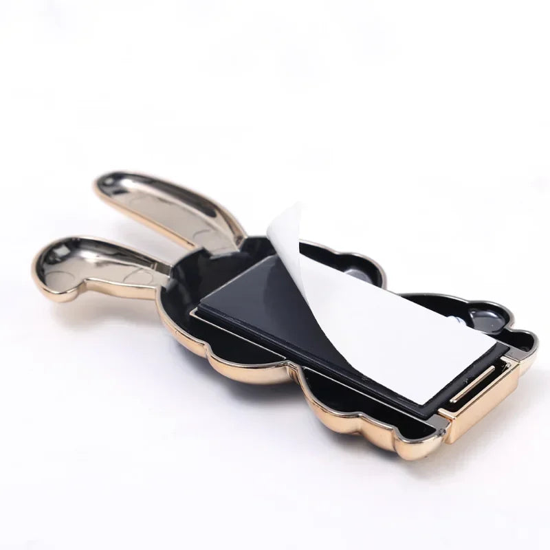 Universal Finger Ring Phone Holder Desktop Ultra-Thin Cartoon Rabbit Phone Stand Foldable Buckle Adhesive Pull Rod Support Frame 2668south