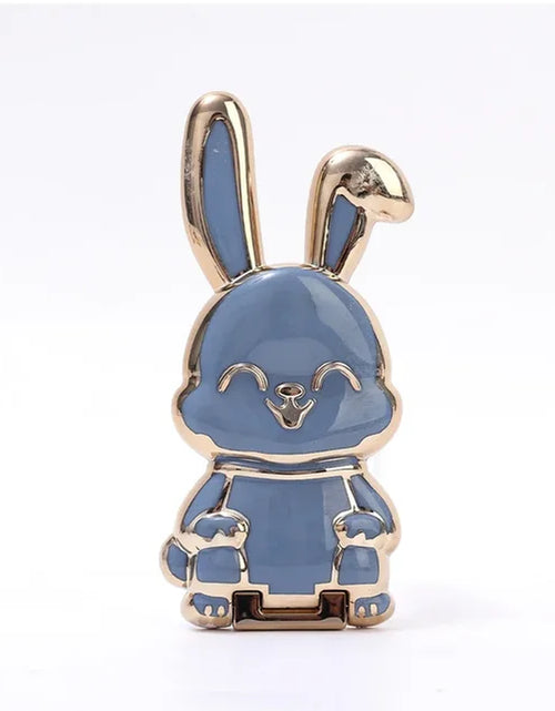 Load image into Gallery viewer, Universal Finger Ring Phone Holder Desktop Ultra-Thin Cartoon Rabbit Phone Stand Foldable Buckle Adhesive Pull Rod Support Frame 2668south
