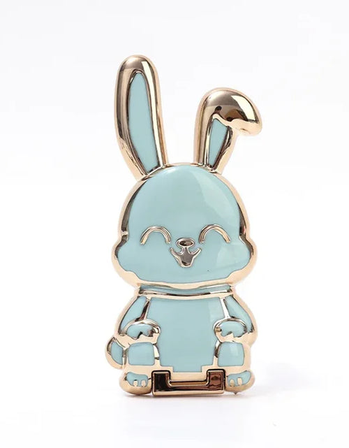 Load image into Gallery viewer, Universal Finger Ring Phone Holder Desktop Ultra-Thin Cartoon Rabbit Phone Stand Foldable Buckle Adhesive Pull Rod Support Frame 2668south
