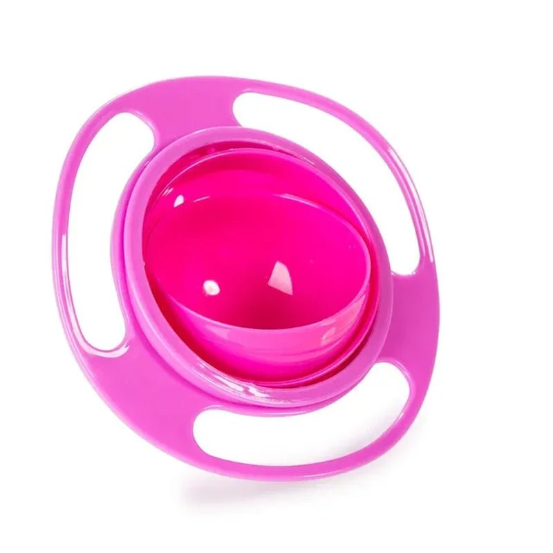 Universal Gyro Bowl Children Rotary Balance Novelty Gyro 360 Rotate Spill Proof Feeding Dishes Baby Training Rotary Balance Toy 2668south