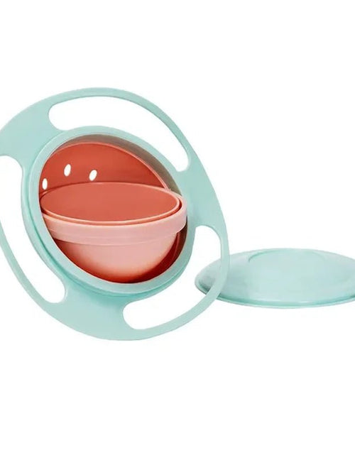 Load image into Gallery viewer, Universal Gyro Bowl Children Rotary Balance Novelty Gyro 360 Rotate Spill Proof Feeding Dishes Baby Training Rotary Balance Toy 2668south
