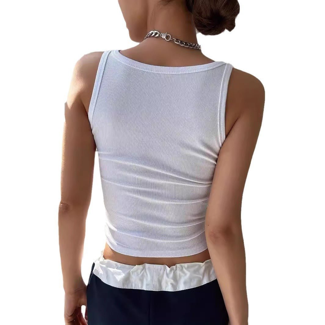 Vest Sling Basic Sleeveless Top For Women 2668south