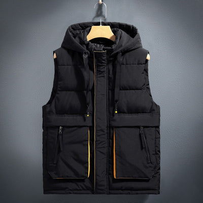 Vest Thickened Fleece-lined Warm Down Cotton Waistcoat 2668south