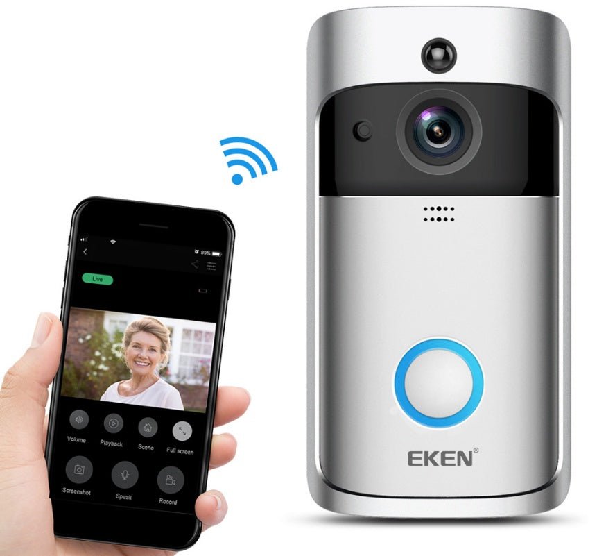 Video Doorbell Smart Wireless WiFi Security Door Bell 2668south