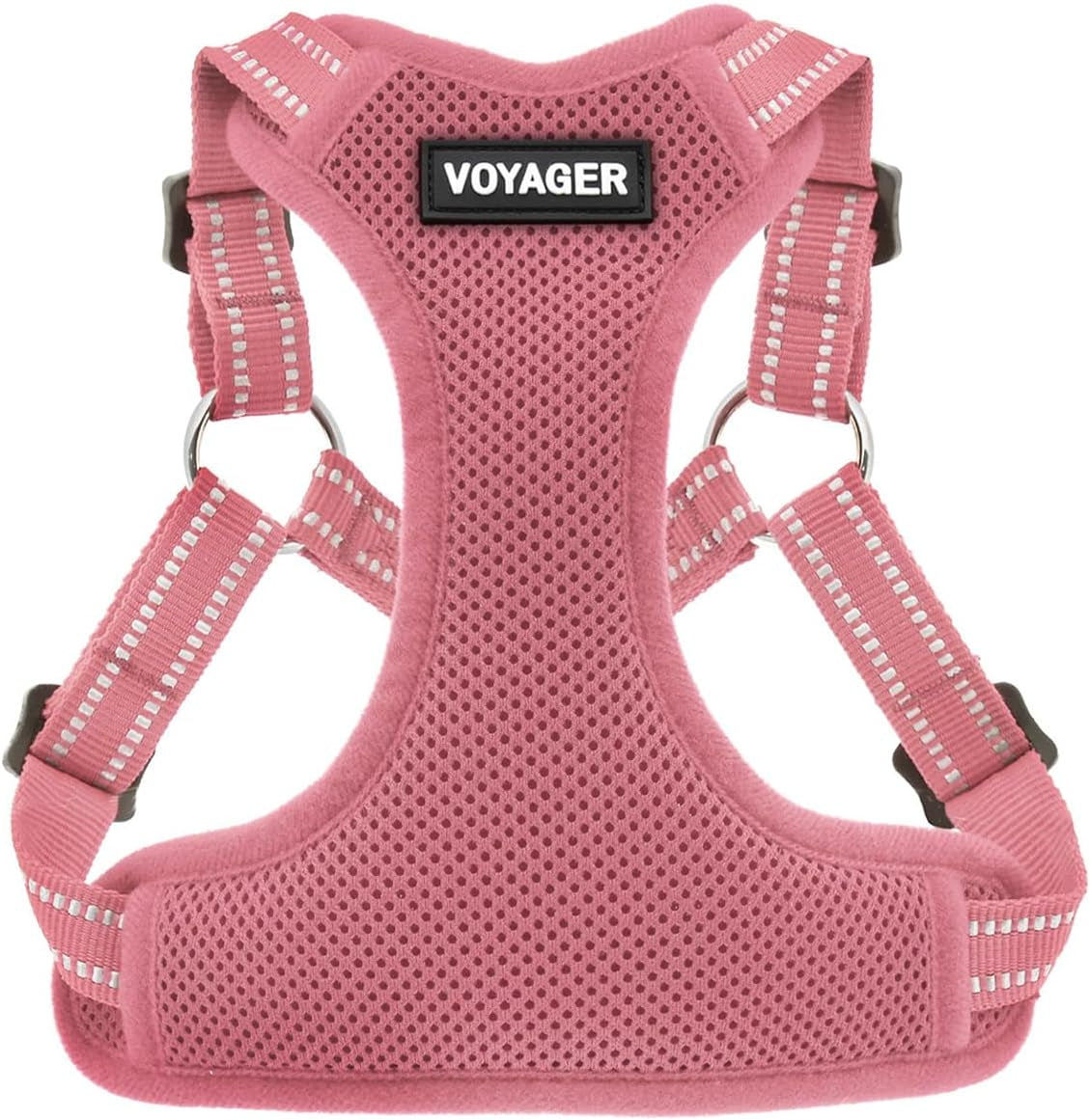 Voyager by - Fully Adjustable Step-In Mesh Harness with Reflective 3M Piping 2668south