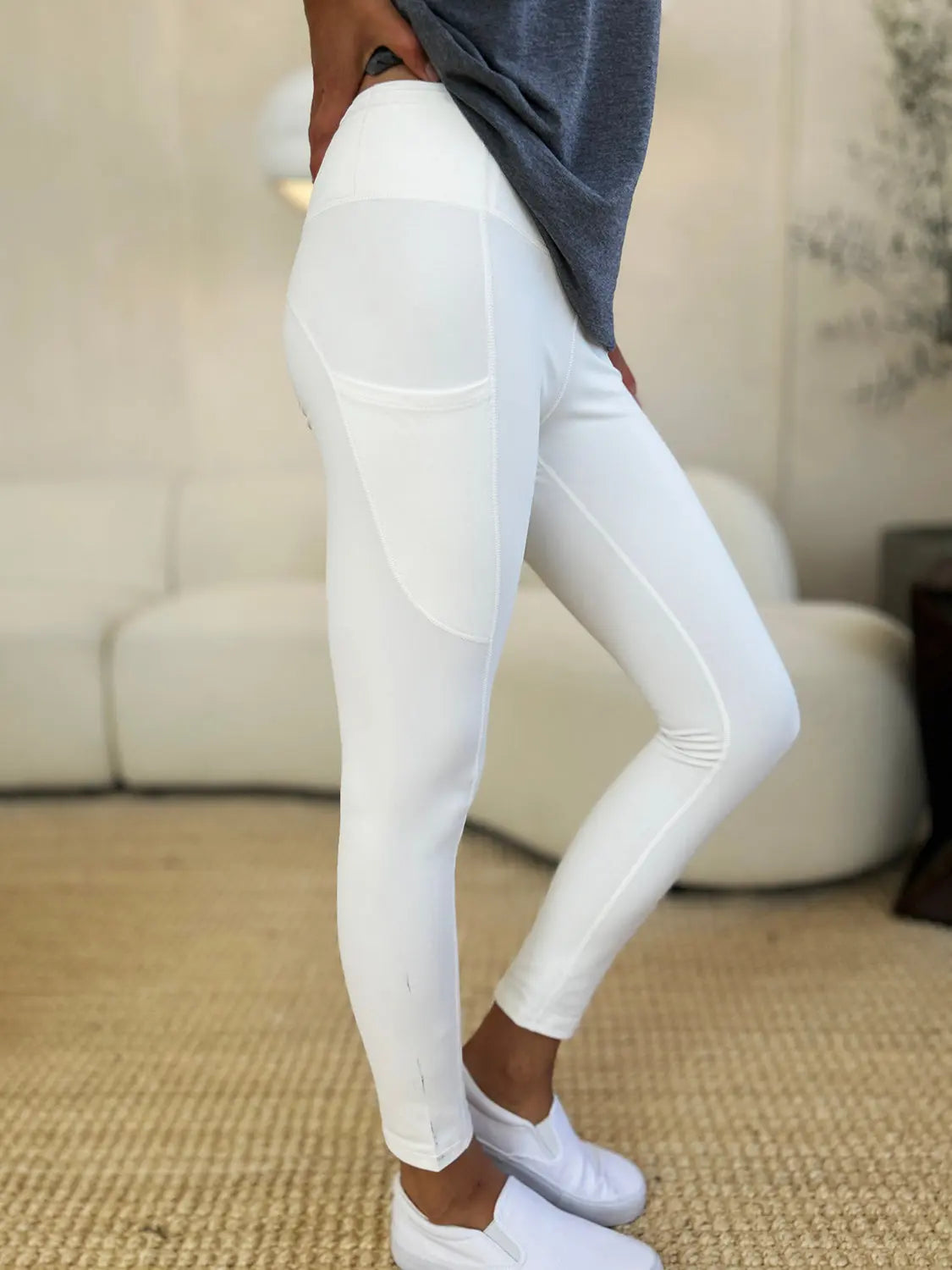 Wide Waistband Sports Leggings 2668south