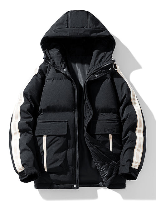 Load image into Gallery viewer, Winter Men&#39;s Cotton-padded Coat Outdoor Teen Hooded 2668south
