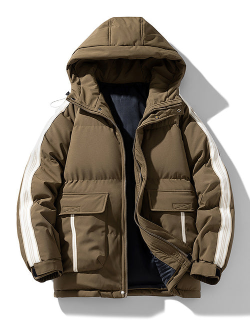 Load image into Gallery viewer, Winter Men&#39;s Cotton-padded Coat Outdoor Teen Hooded 2668south
