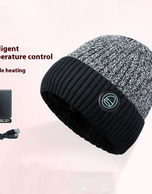 Load image into Gallery viewer, Winter Outdoors Ski Heating Hat Fleece-lined Heating Cap 2668south
