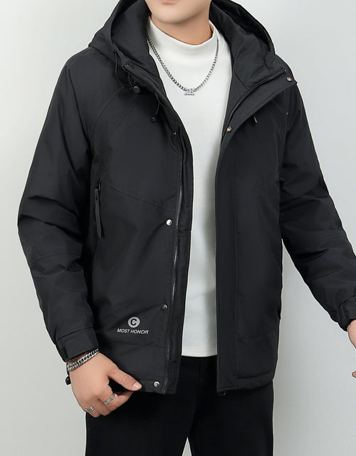 Load image into Gallery viewer, Winter Trendy Workwear Simple All-matching White Duck Down Jacket 2668south
