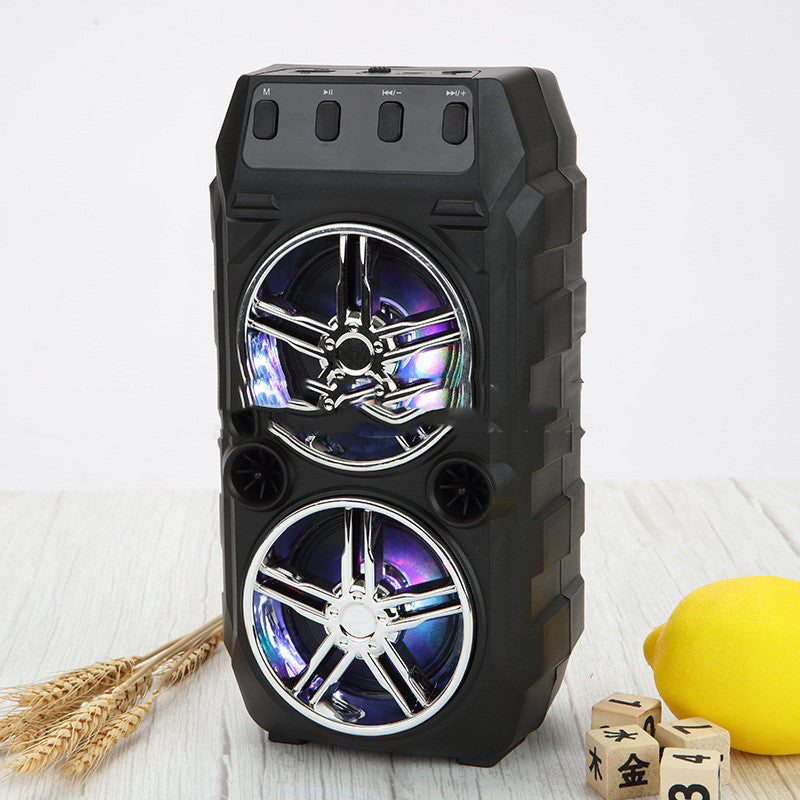 Wireless Bluetooth Speaker Dual Speakers Outdoor Portable Loud Speaker 2668south