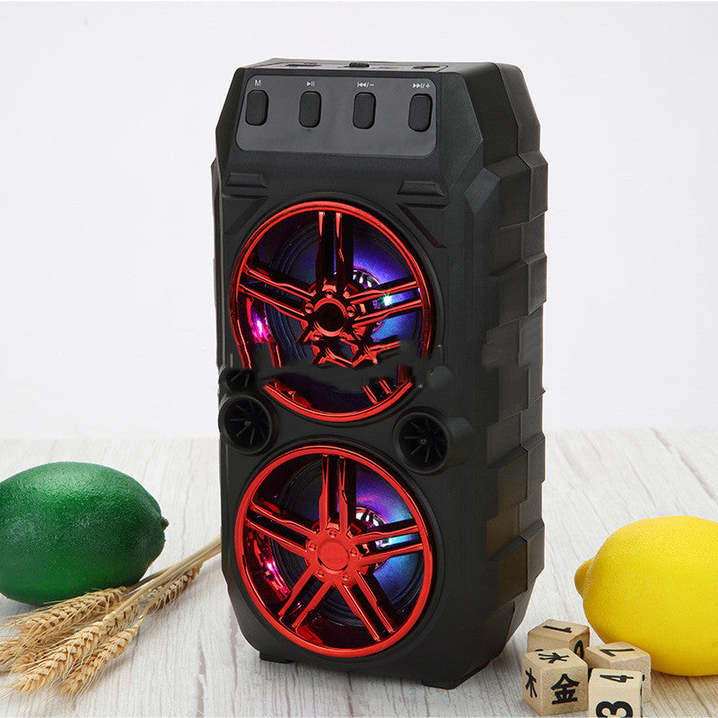 Wireless Bluetooth Speaker Dual Speakers Outdoor Portable Loud Speaker 2668south