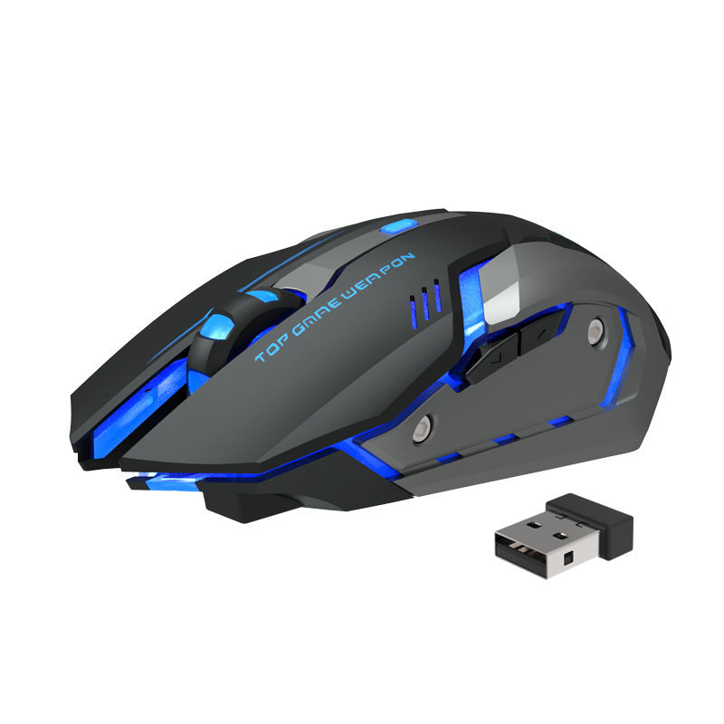 Wireless Charging Silent Gaming Mouse Machinery 2668south