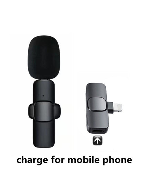 Load image into Gallery viewer, Wireless Lavalier Microphone Portable Audio Video Recording Mini Mic For I Phone Android Long Battery Life Live Broadcast Gaming 2668south
