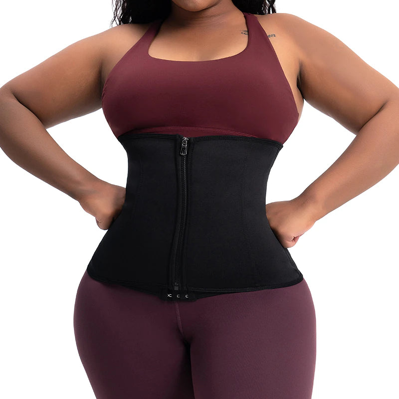 Women Tummy Control Waist Slimming Belt Weight Loss Waist Trainer Body Shaper Corset Belly Sheath Tummy Trimmer Cincher Sports 2668south