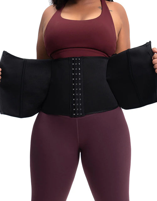 Load image into Gallery viewer, Women Tummy Control Waist Slimming Belt Weight Loss Waist Trainer Body Shaper Corset Belly Sheath Tummy Trimmer Cincher Sports 2668south
