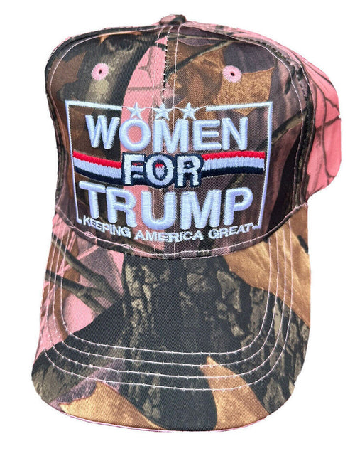 Load image into Gallery viewer, Women for Trump 2024 Cap Hat Keeping America Great Hat MAGA Hat 2668south
