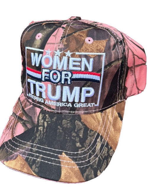 Load image into Gallery viewer, Women for Trump 2024 Cap Hat Keeping America Great Hat MAGA Hat 2668south
