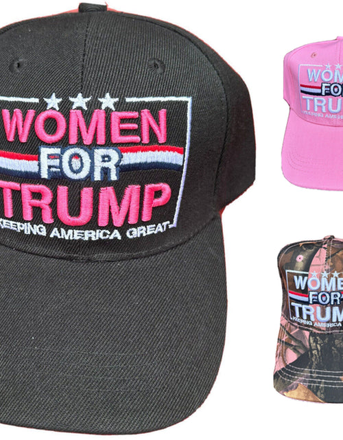 Load image into Gallery viewer, Women for Trump 2024 Cap Hat Keeping America Great Hat MAGA Hat 2668south
