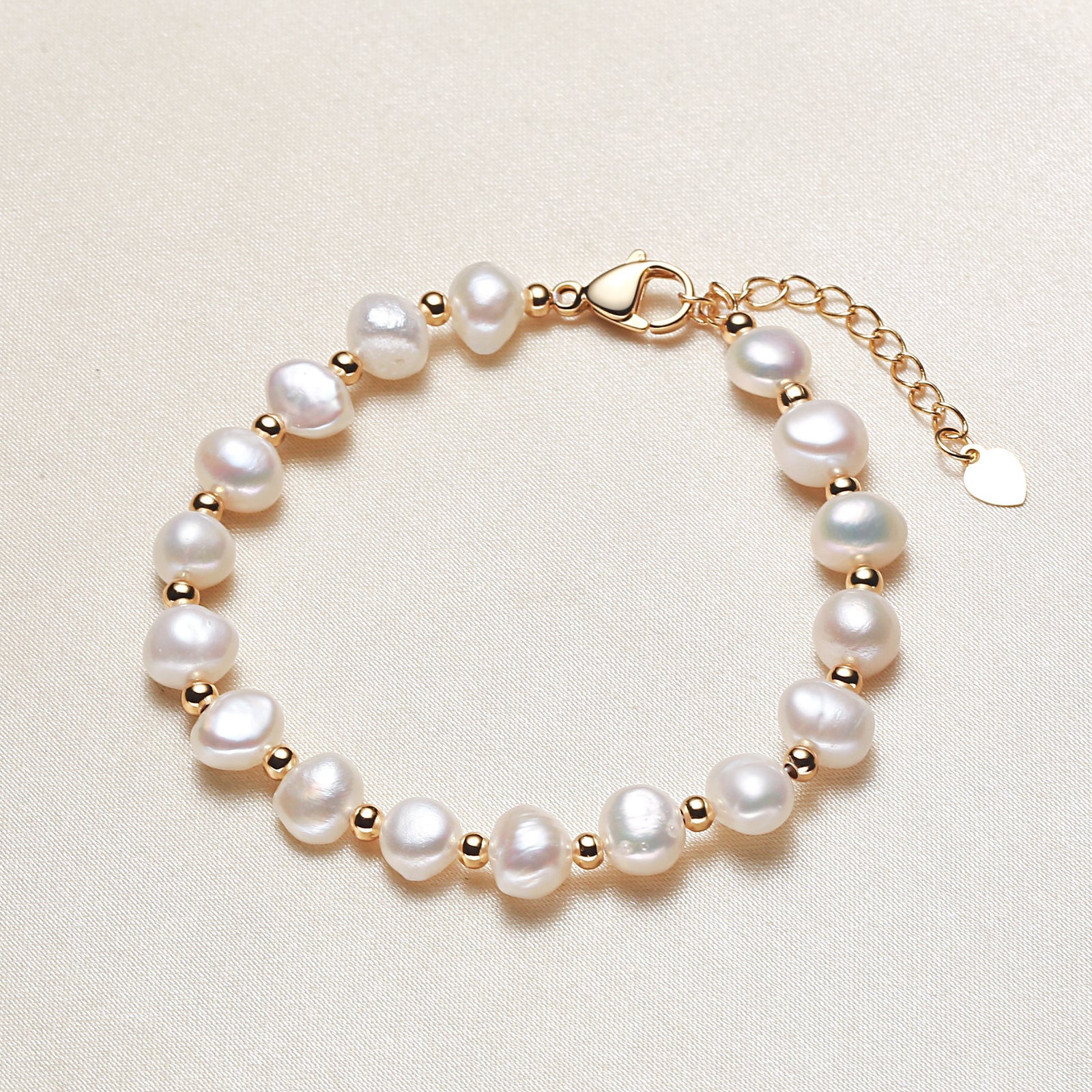 Women's Casual Fashion Freshwater Shaped Pearl Bracelet 2668south