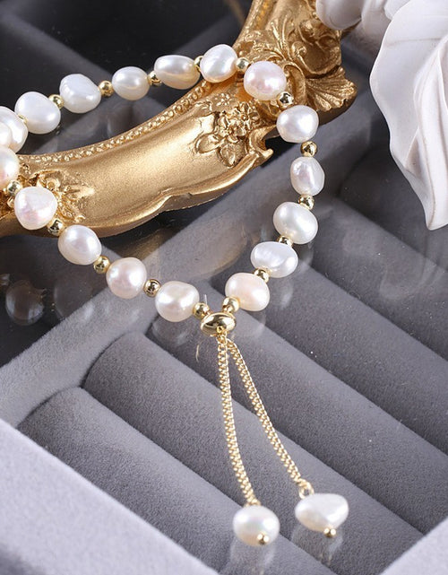 Load image into Gallery viewer, Women&#39;s Minimalist High-end Freshwater Pearl Bracelet 2668south
