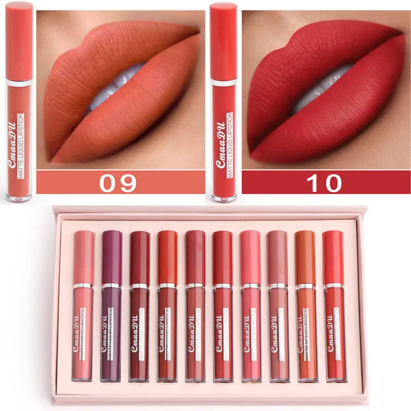 Women's Non-stick Cup Waterproof Matte Lipstick 2668south